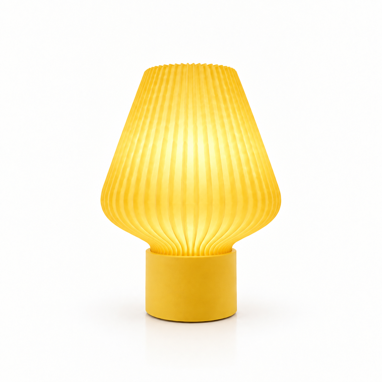 Lámpara Pétalo de Hogarq, color amarillo